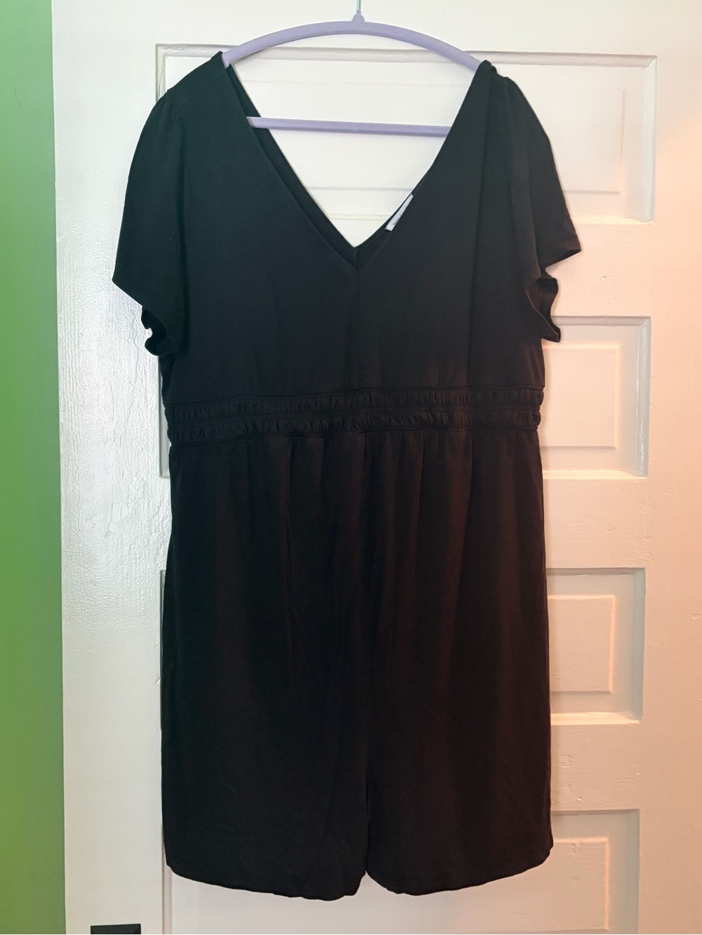 Ingrid & Isabel Black Romper XL